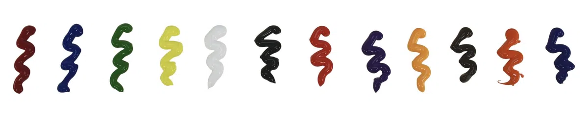 Sax 439304 - Pintura acrílica de cuerpo pesado de flujo real, juego de 12 unidades, varios colores