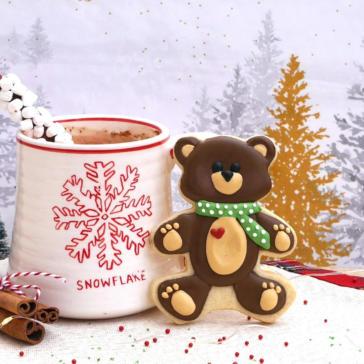 Cortador de galletas Bear de acero inoxidable
