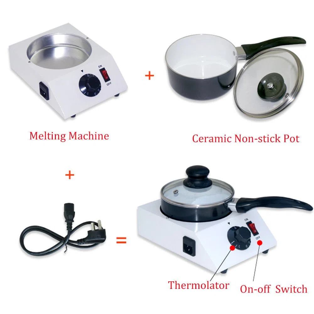Derretidor de chocolate eléctrico YUNRUX Chocolate Melzmaschine Melzgerät Candy Melztiegel Chocolate Küchenwerkzeug Caliente Chocolate Máquina Profesional Melttopf Temperiergerät