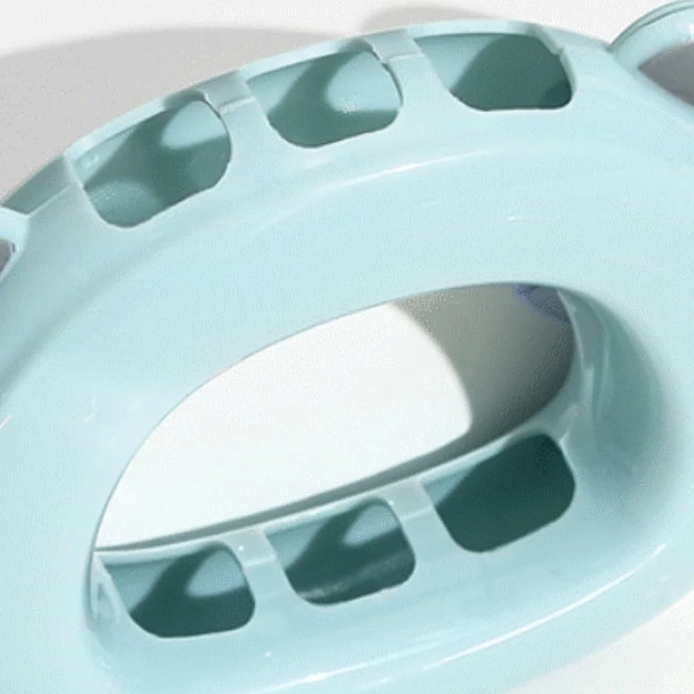 Portacepillos De Dientes para Baño Y Ducha Soporte For Cepillo De Dientes con Ventosa Montada En La Pared, Estante Almacenamiento For El Baño, Escurridor Cepillos(Grey)