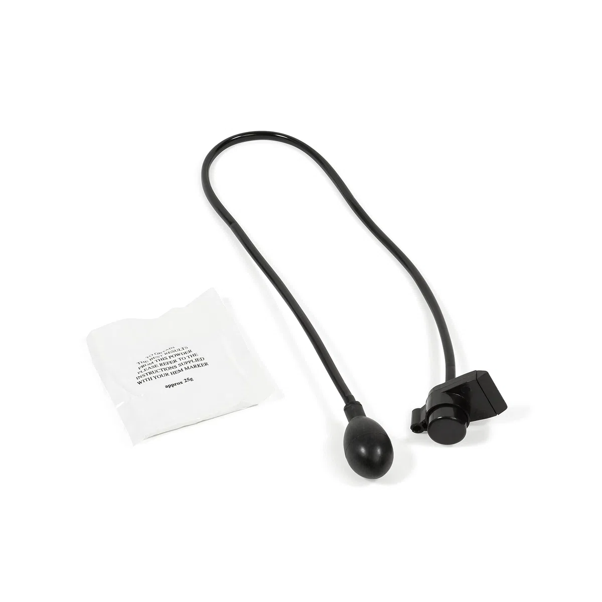 Dritz Marcador de Dobladillo de Tiza Deluxe, Negro, 1 Count (Pack of 1)