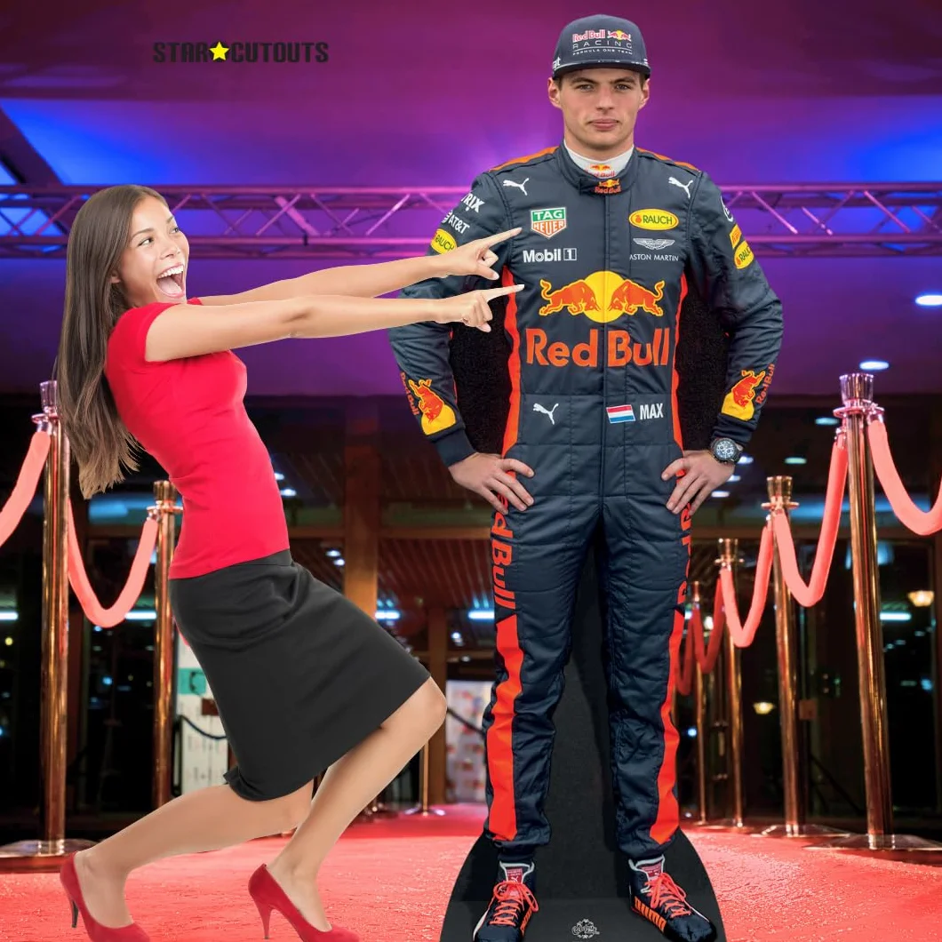 Star Cutouts Ltd CS667 MAX Verstappen, cartón, Multicolor, 177 x 74 x 177 cm