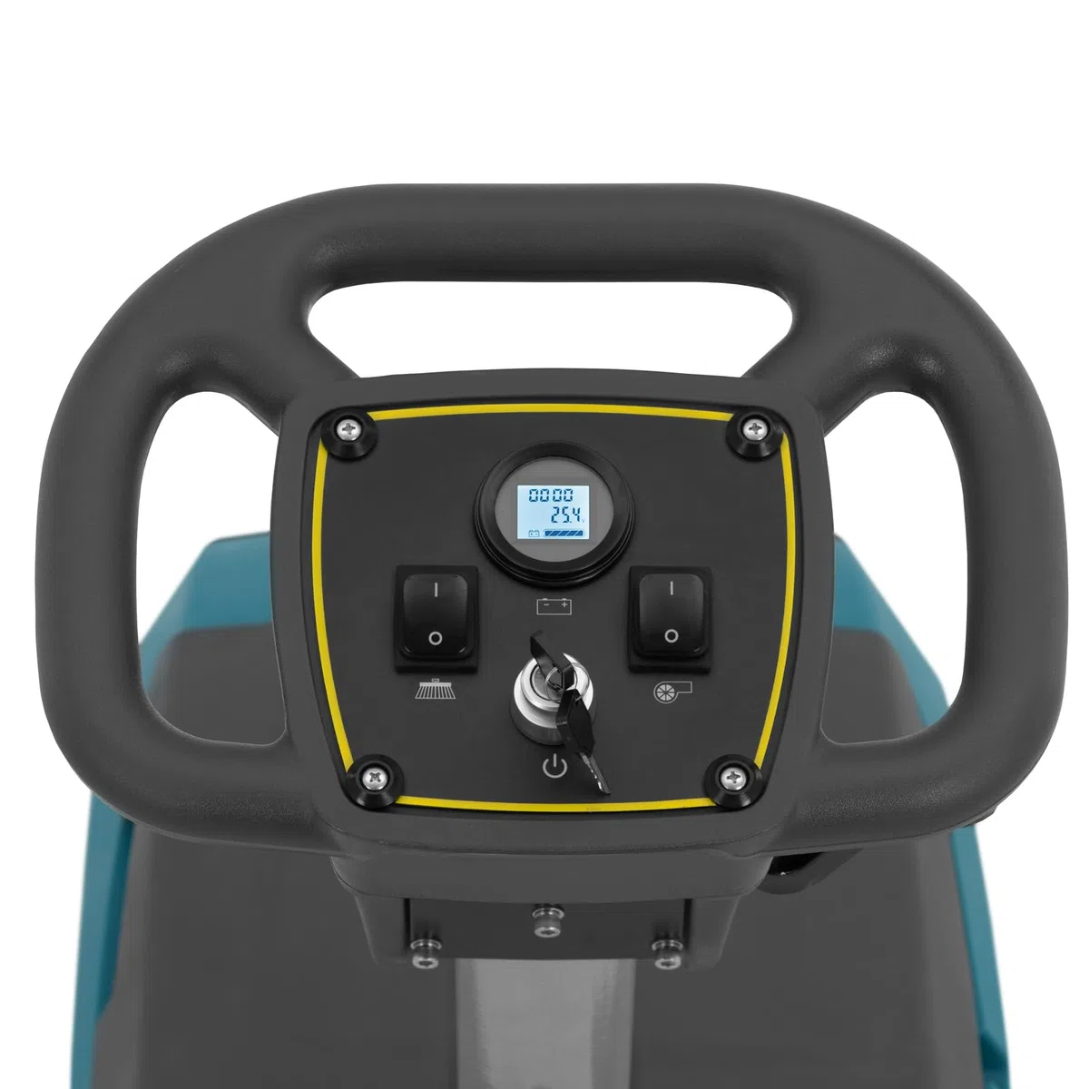 Fregadora Aspiradora Industrial con Batería 40 cm 2200 m²/h 160 rpm Abrillantadora monodisco Fregadora aspiradora profesional Fregadora aspiradora de pavimentos Máquina pulidora