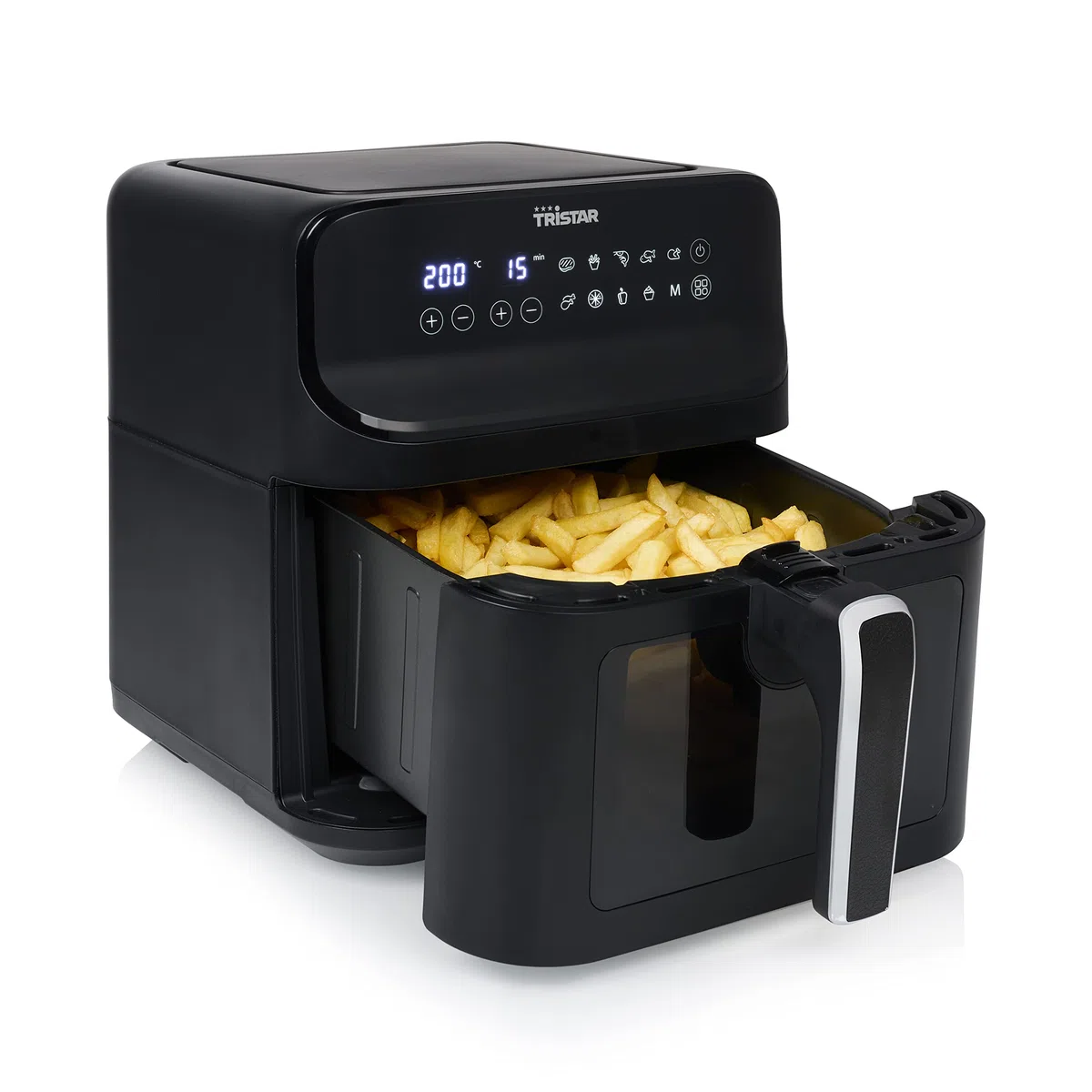 Freidora digital Tristar FR-9037-6,2 L - 1,5 kg de patatas fritas - Con ventanilla