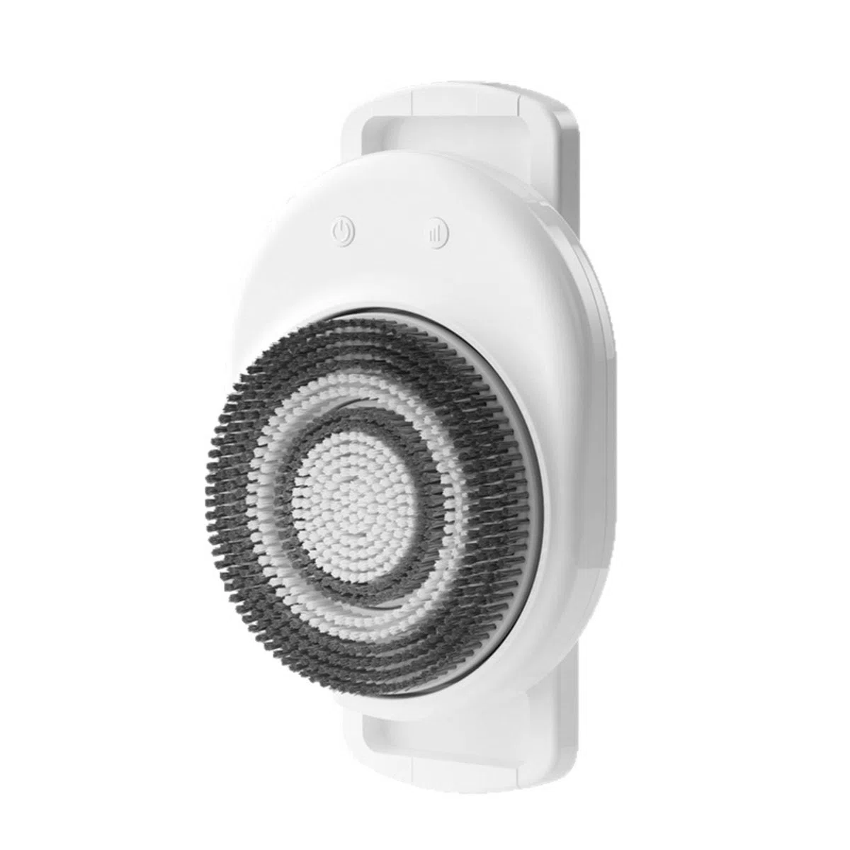 Limpiador Espalda con Soporte Pared Inalámbrico Cepillo Ducha Pared Suave Cepillo Ducha Eléctrico para Adultos