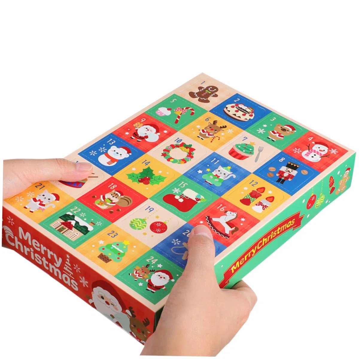 LIFKOME 15 Piezas Caja De Regresiva Para Navidad Días Unidades Cajas De Papel Vacías Para Calendario De Adviento Navideño Diy y Decoraciones Navideñas Para Familias