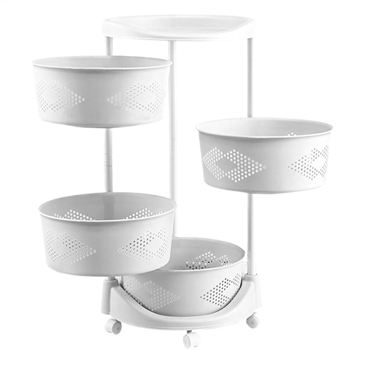 Estante giratorio en varios - Organizador de estantes | rodante para | almacenamiento de verduras, estante de almacenamiento estilo Lazy susa, estante para almacenamiento de alimentos, cesta de f