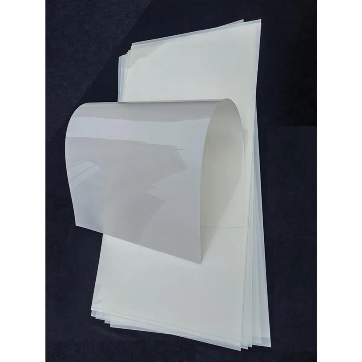 12 x 24 pulgadas, 8 hojas de 10 mil Mylar hoja de plástico de PET traslúcido lechoso para hacer plantillas Cricut, silueta, girocorte material de plantilla de herramienta (10 mil, 12 x 24, 8 paquetes)