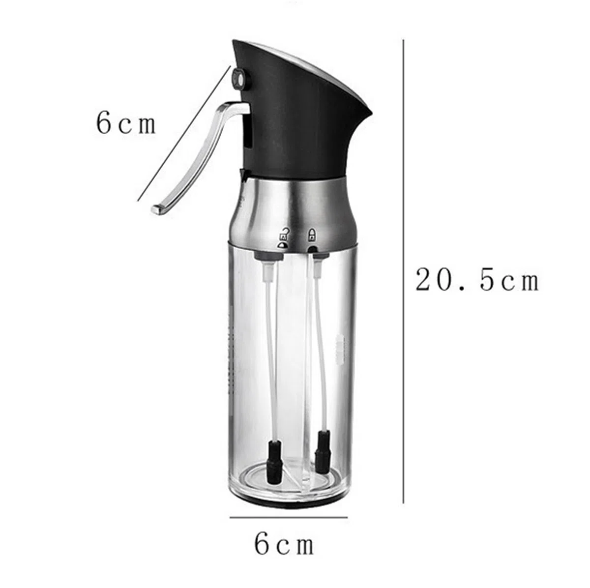 Cocina Dispensador De Aceite 2 Botellas Rociadoras De Aceite Y Vinagre Ajustables Adecuadas For Aderezos For Ensaladas Y Barbacoas En Freidoras De Aire Pulverizador Aceite Spray