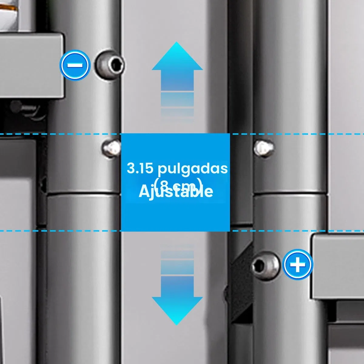 SAYZH Estanterias Almacenaje, Estantería de Metal Resistente de 5 Niveles, Estanteria Altura Ajustable Cocina con Ruedas y Patas Antideslizantes para Garaje, Cocina, Sala de Libros, Esquina, Negro
