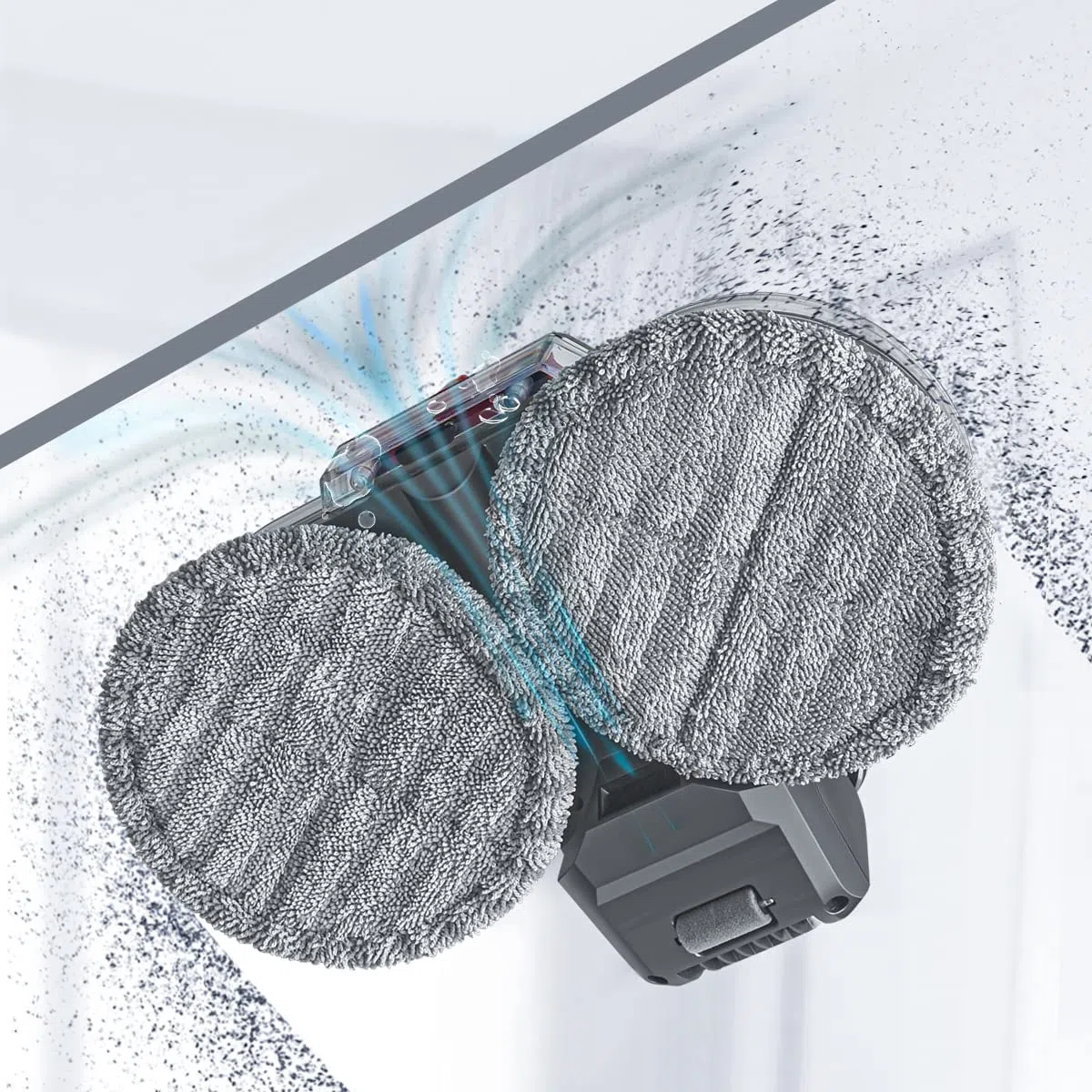 Cabezal de Fregona Eléctrica para Dyson V12/V10 Slim | Cabezal de Trapeador, Tanque de Agua,12 Almohadillas de Trapeador