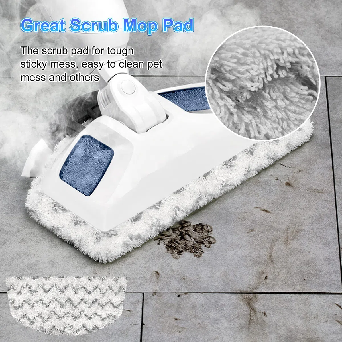 GFRED Household Steam Cleaner/Steam Mop Accessory