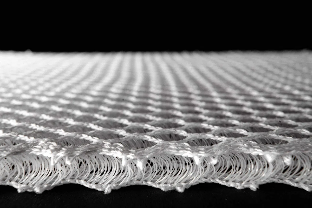 Airflow Base de colchón de 10mm 3D Mesh - Colchón de protección a Medida - Tejido Espaciador Transpirable para la ventilación del colchón (080cm x 210cm)