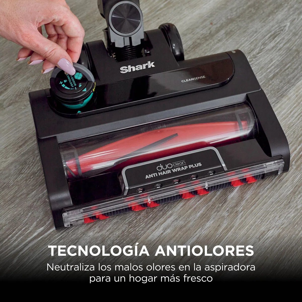 Shark Stratos Aspiradora sin Cable - Hasta 60 Minutos de Autonomía con Clean Sense IQ y Anti Hair Wrap - Incluye Kit de Limpieza para Coche - Cobre, IZ400EUTBK