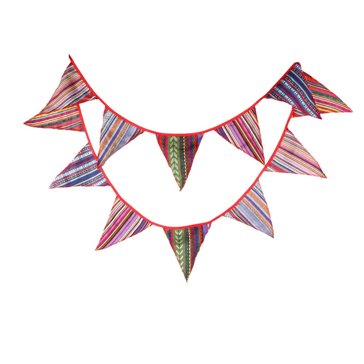 Ciieeo 3 Banderines de Estilo Nacional con Diseño Chic para Decoración Exterior Y Festivo.