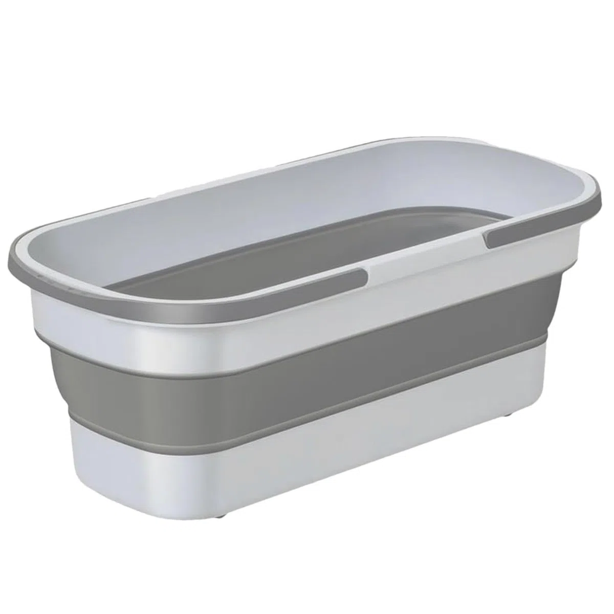 Cubo para La Limpieza, Cubo De Fregona Plegable De Dos Manijas con Ruedas | Cubo De Limpieza Rectangular Versátil, Cubo De Lavado De 3.17 Galones para Fregona De Limpieza