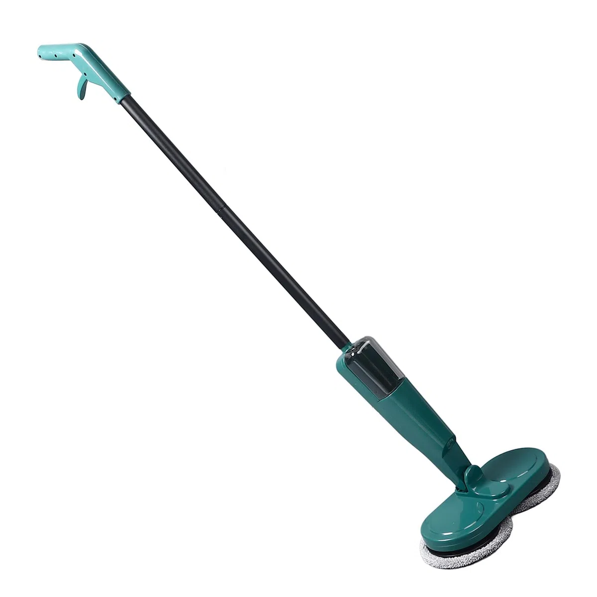 Generic Trapeador Giratorio Eléctrico, Trapeador Eléctrico Recargable Liviano para Piso de Baldosas para Piso de Mármol (Green), Generick5y68gdq1x-12