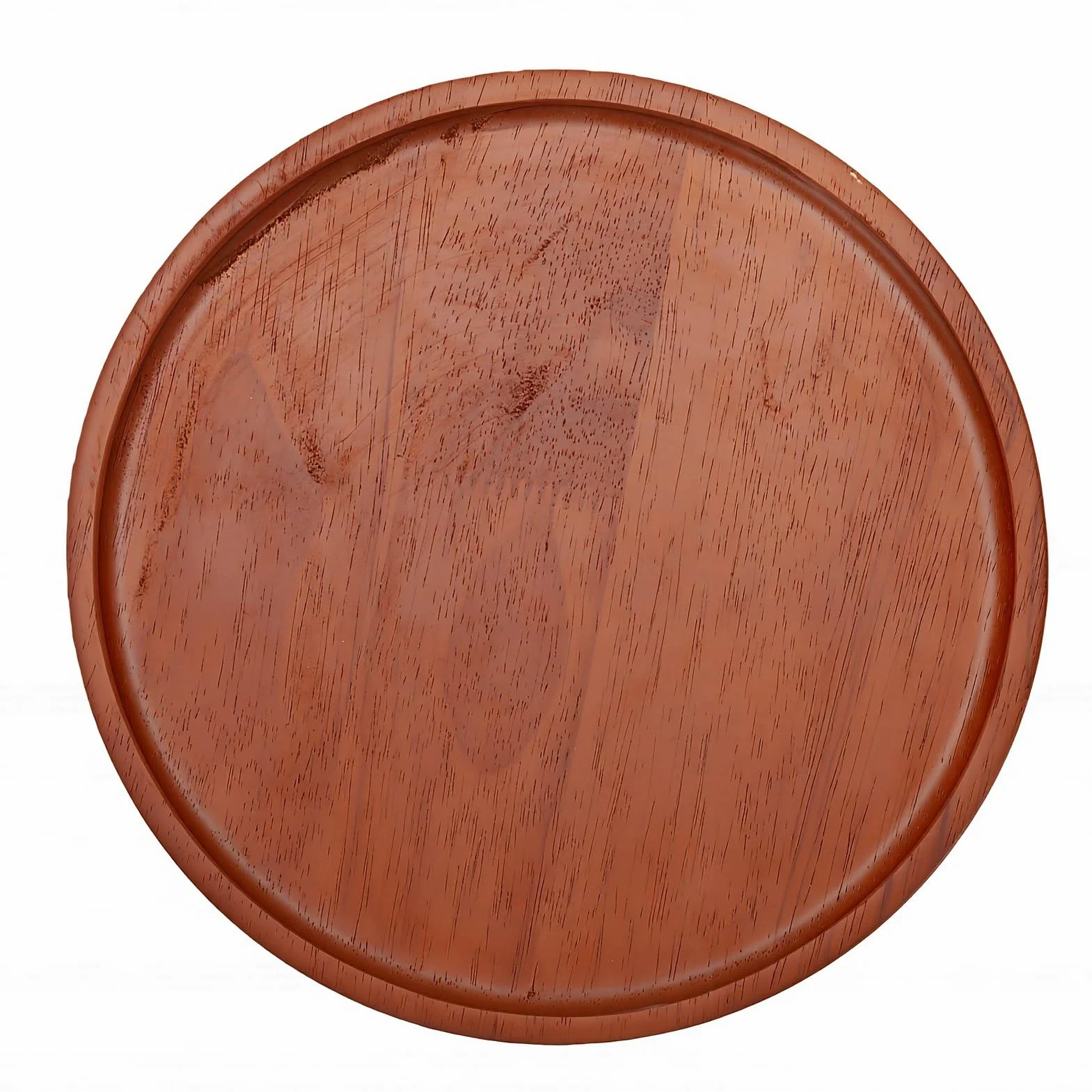 Juego de Ensaladera de Vidrio, Base y Tapa de Madera, Tazón Grande para Mezclar para Servir de 5,7 L, Frutero de Vidrio Transparente para Reuniones Familiares, Fiestas, Mesa de Cena (Medio)