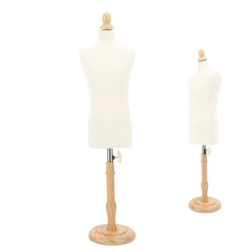 Maniquí de sastre Annequin con cuerpo masculino con soporte de maniquí torso para exhibición y diseño de costura