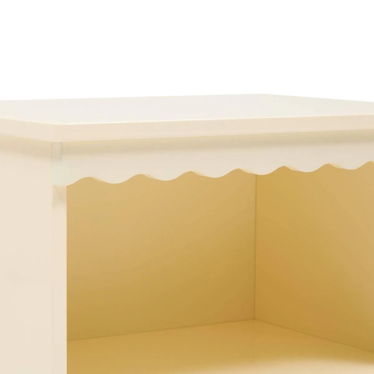 Atmosphera - Mesilla de Noche Infantil bouli 2 Niveles Beige 40x30x50,5 cm