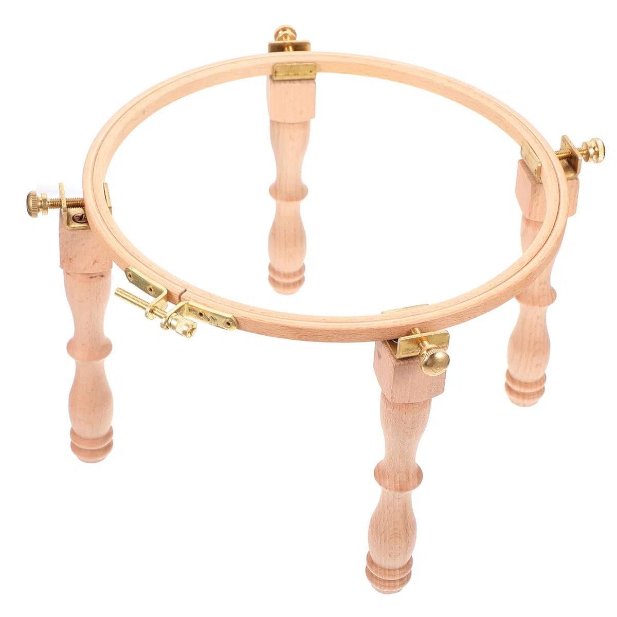 jojofuny Piernas Bordadas De Soporte De Madera Para Bordar Bastidor Bordar De Madera Aro Bordado Artesanal Para Casa