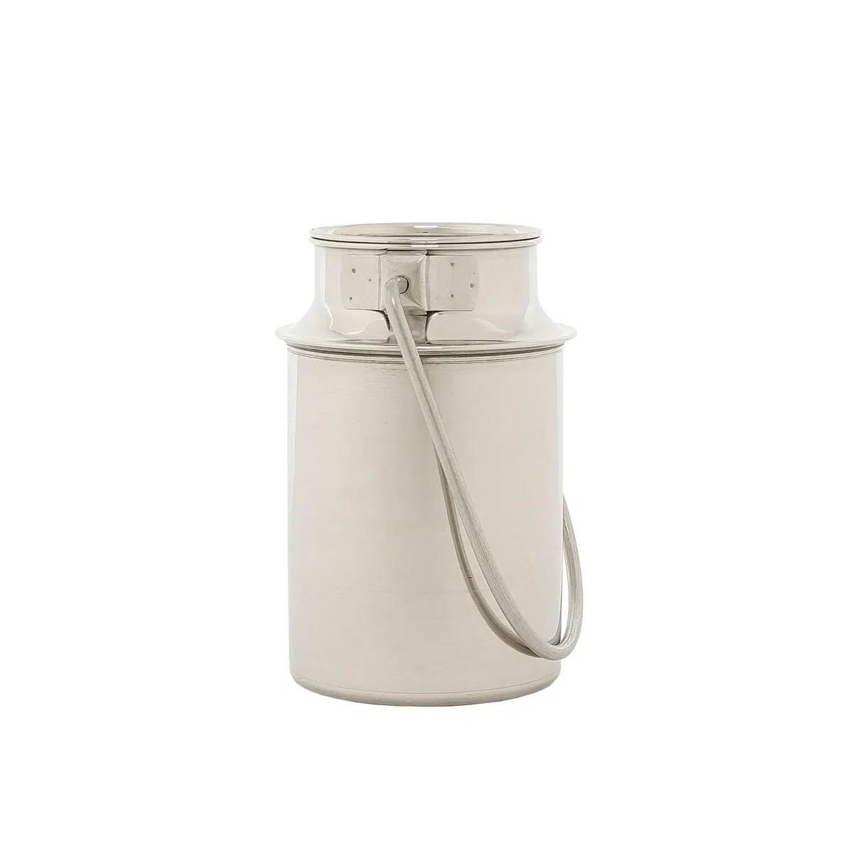 Jarra de leche de acero inoxidable 7,5 litro para café leche salsas cocina comedor mesa con tapa