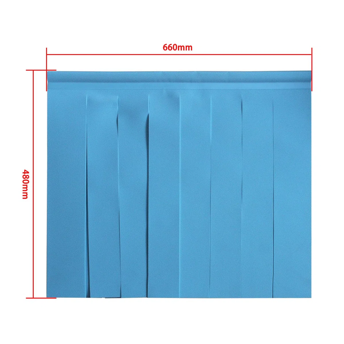 Cortina para la puerta del lavavajillas industrial grande hosteleria equipamiento cocina cortina antisalpicaduras impermeable resistencia a altas temperaturas piezas accesorios lavavajillas(660x480mm)