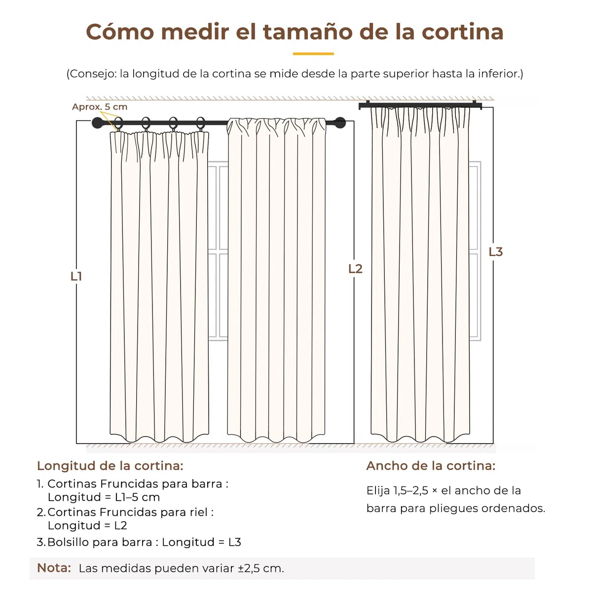 INOVADAY 100% Cortinas Opacas para Salón 2 Piezas 140x225 cm, Blanco | Cortinas Térmicas para Dormitorio, Aislantes del Frío y Calor, Privacidad, Instalación Flexible, con Cinta Fruncidora, OEKO