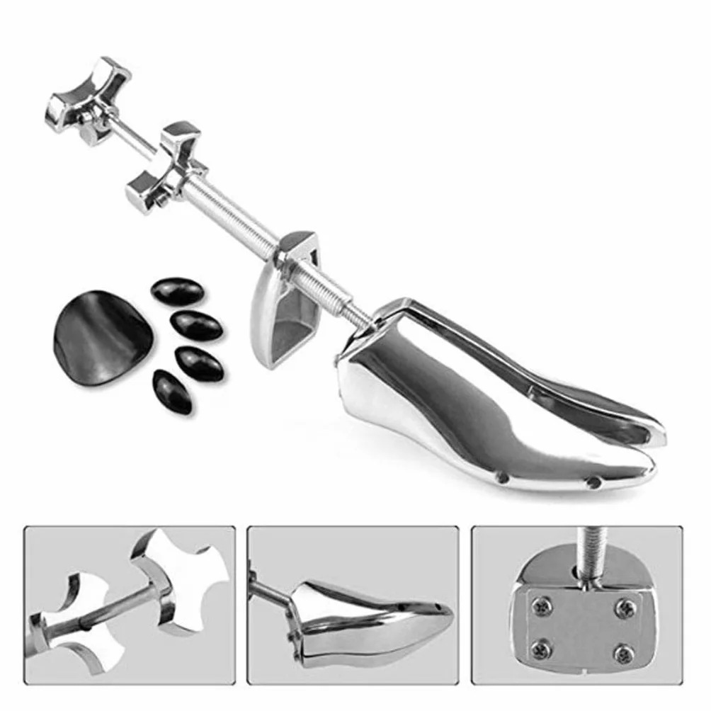 Ajustable para Zapatos Extensible para Calzado Metálico Mantenedor de Forma Antideformación Estirador Ajustable Material de Aleación Resis, L 39-45