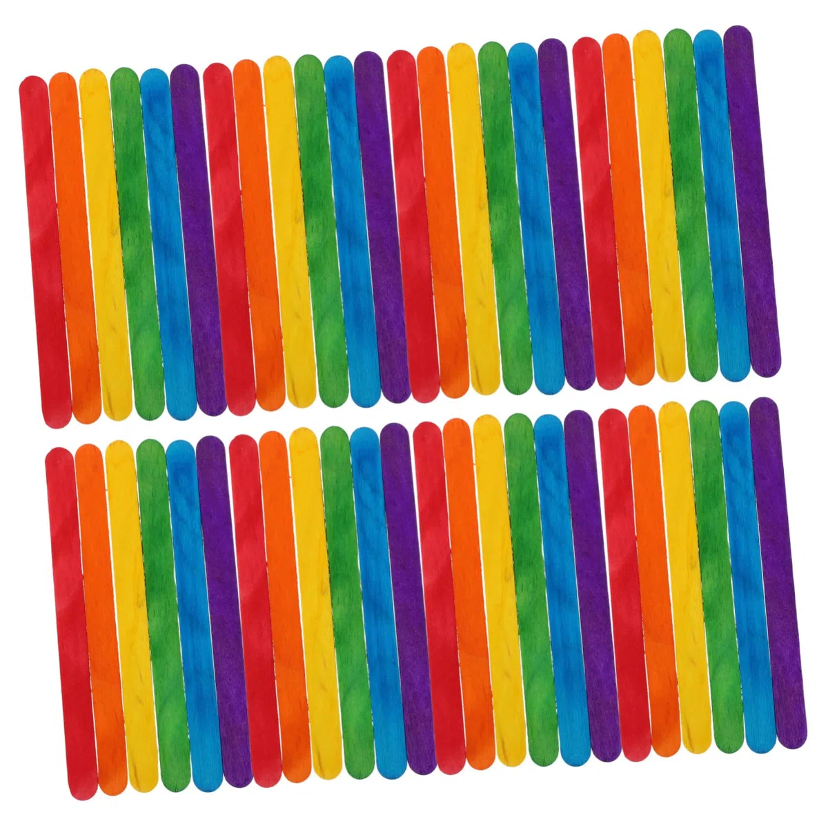 Homoyoyo 500 Palitos de Madera para Manualidades, Palitos de Helado Artesanales Seguros para Niños, Varillas para Actividades Creativas y Fiestas de Postres