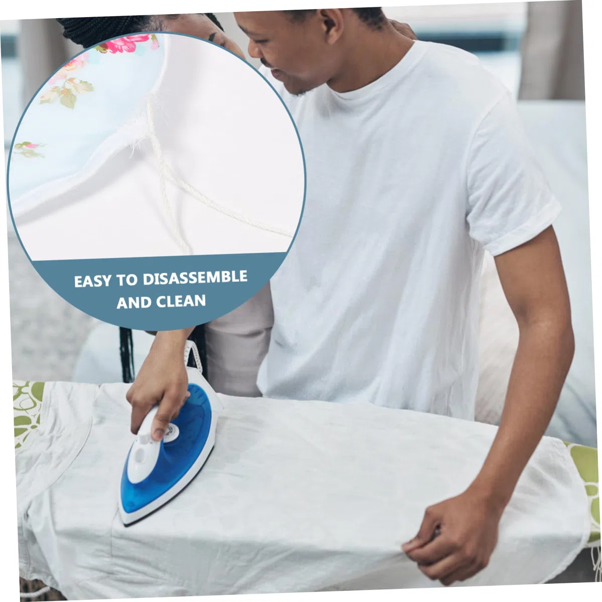 Amosfun 4 Fundas para Tabla De Planchar Cubierta para Tabla De Planchar para El Hogar Cubierta para Mesa De Planchar Protector sobre La Puerta Tabla De Planchar Suministros para
