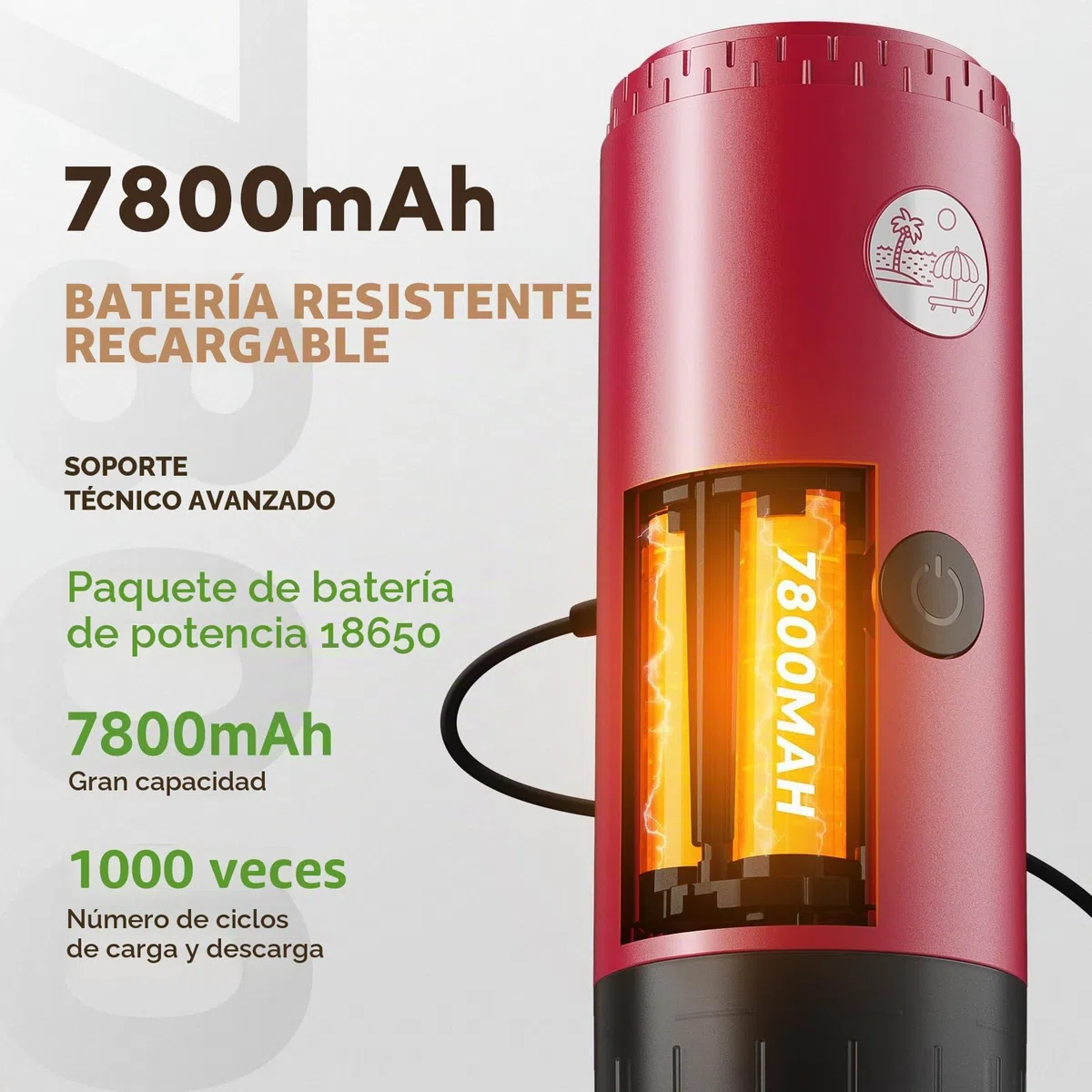 Cafetera portátil 3 en 1, máquina de espresso de 19 bares con calentamiento automático, compatible con cápsulas NS y DG, así como café molido para camping, senderismo, viajes y hogar (Rojo)