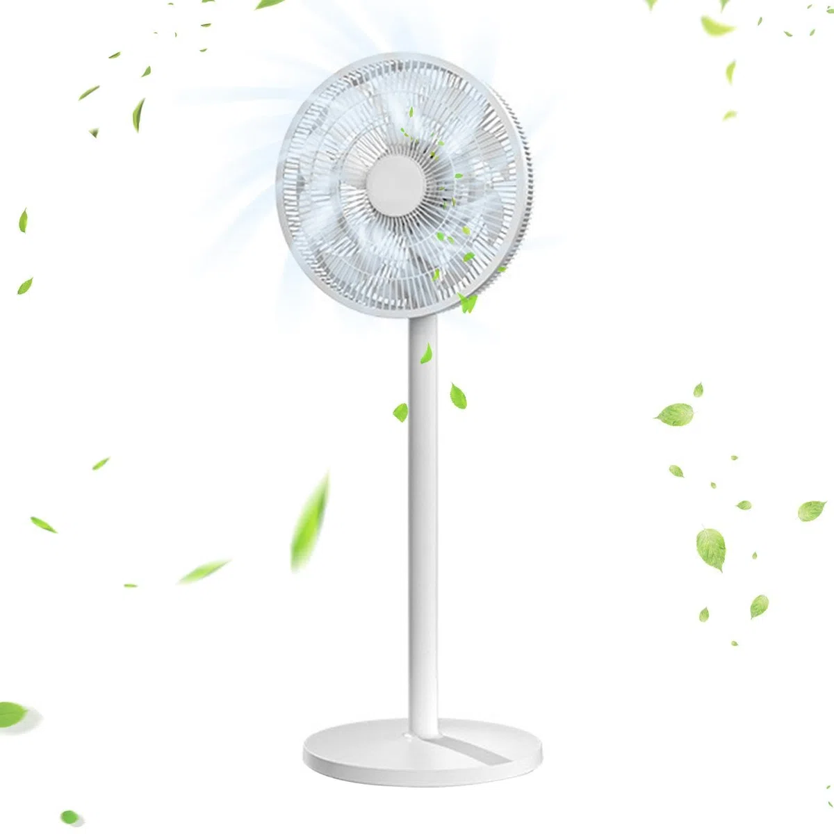 Ventiladores de pie para el hogar Unidad de pie oscilante y silenciosa | Ventiladores para el dormitorio adecuados para la sala de estar, la oficina, el hogar, la cocina, el interior y el