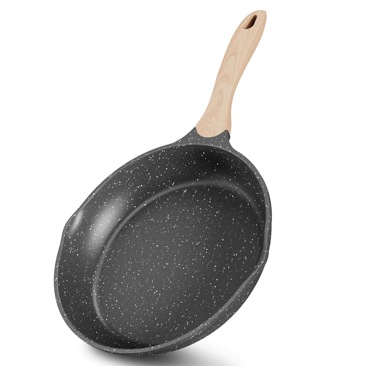 JEETEE Sartén 24 cm, sarten induccion aluminio fundidosartenes antiadherentes, sartenes antiadherentes inducción con antiadherente,apta para todo tipo de cocinas, libre de PFOA