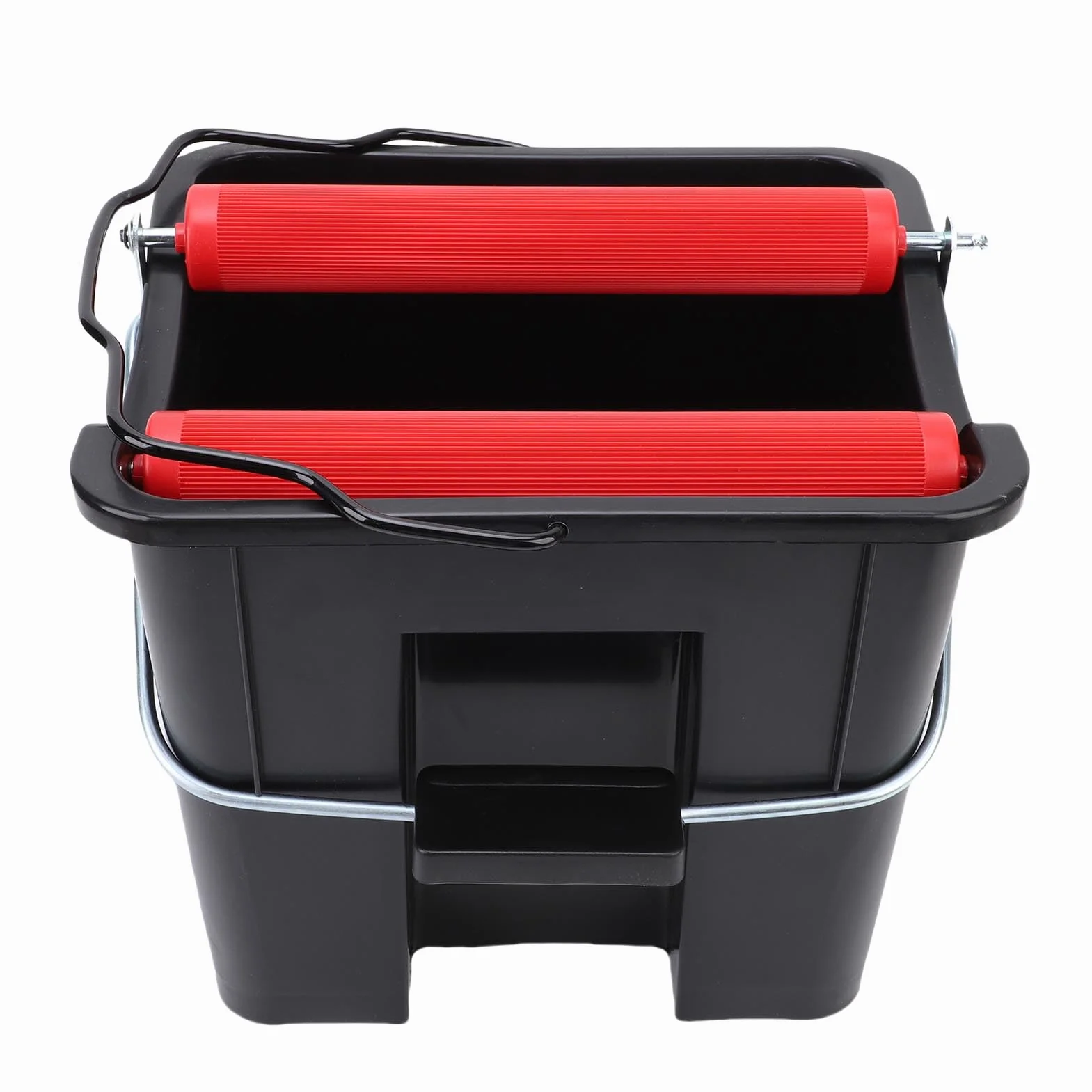 Cubo de Fregona, Cubo de Fregona Giratorio con Pedal de 14L con Escurridor para Limpieza Marítima Doméstica