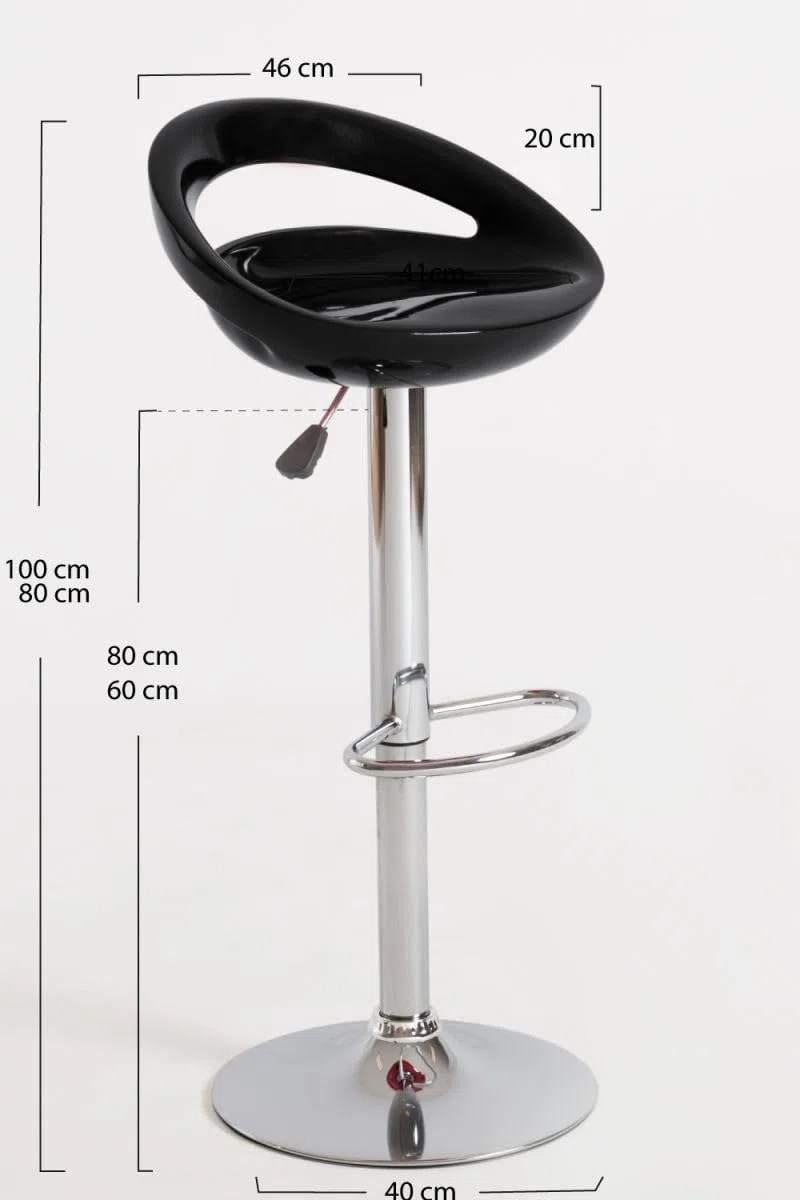 Regalos Miguel - Taburetes Cocina - Taburete Onis Basic - Negro
