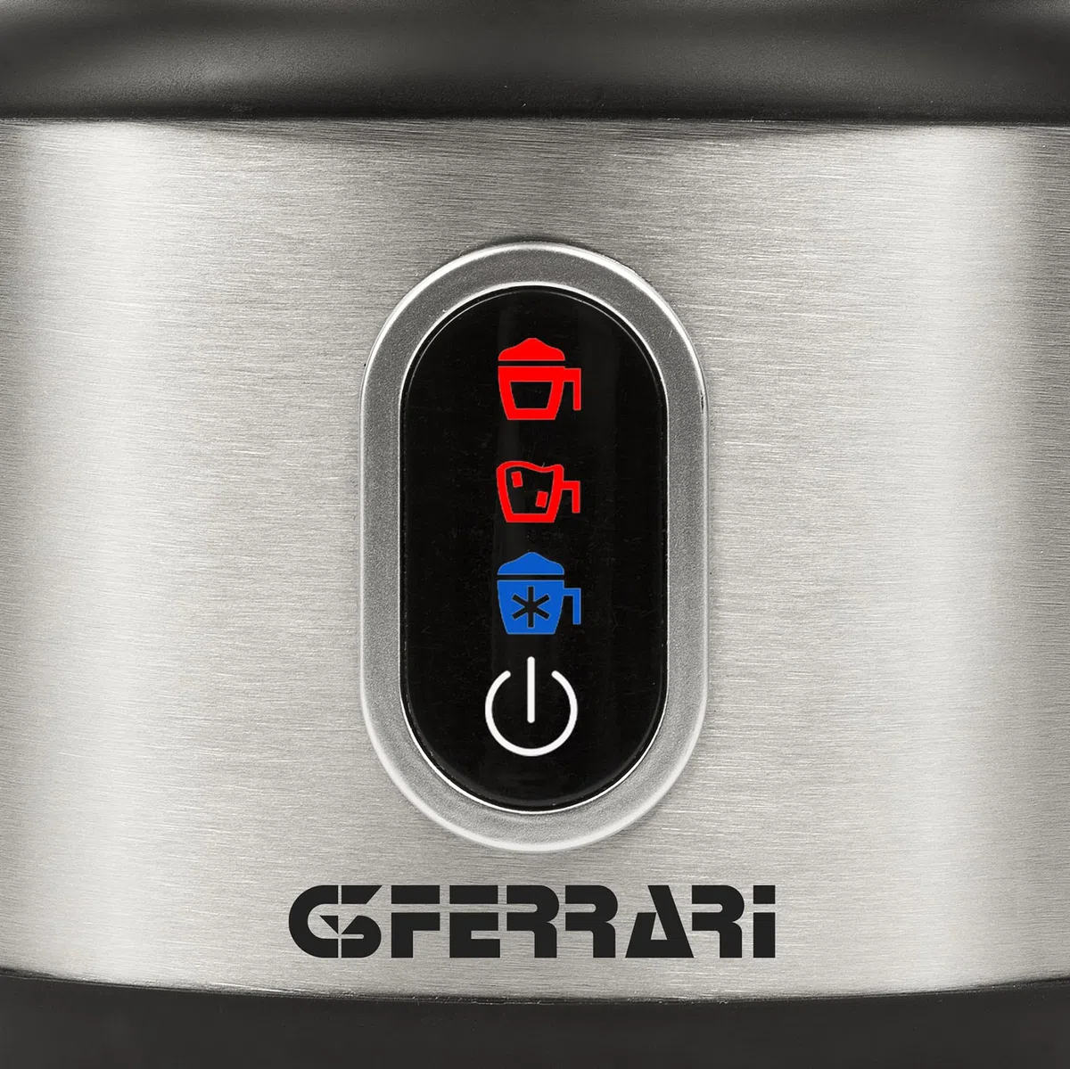 G3 Ferrari G10198 Choco-Lat Espumador de leche con vaso de acero inoxidable extraíble, 600 W, capacidad de 250 ml, 3 funciones, Capuchinador, Pantalla táctil, Fácil de limpiar, Apagado automático
