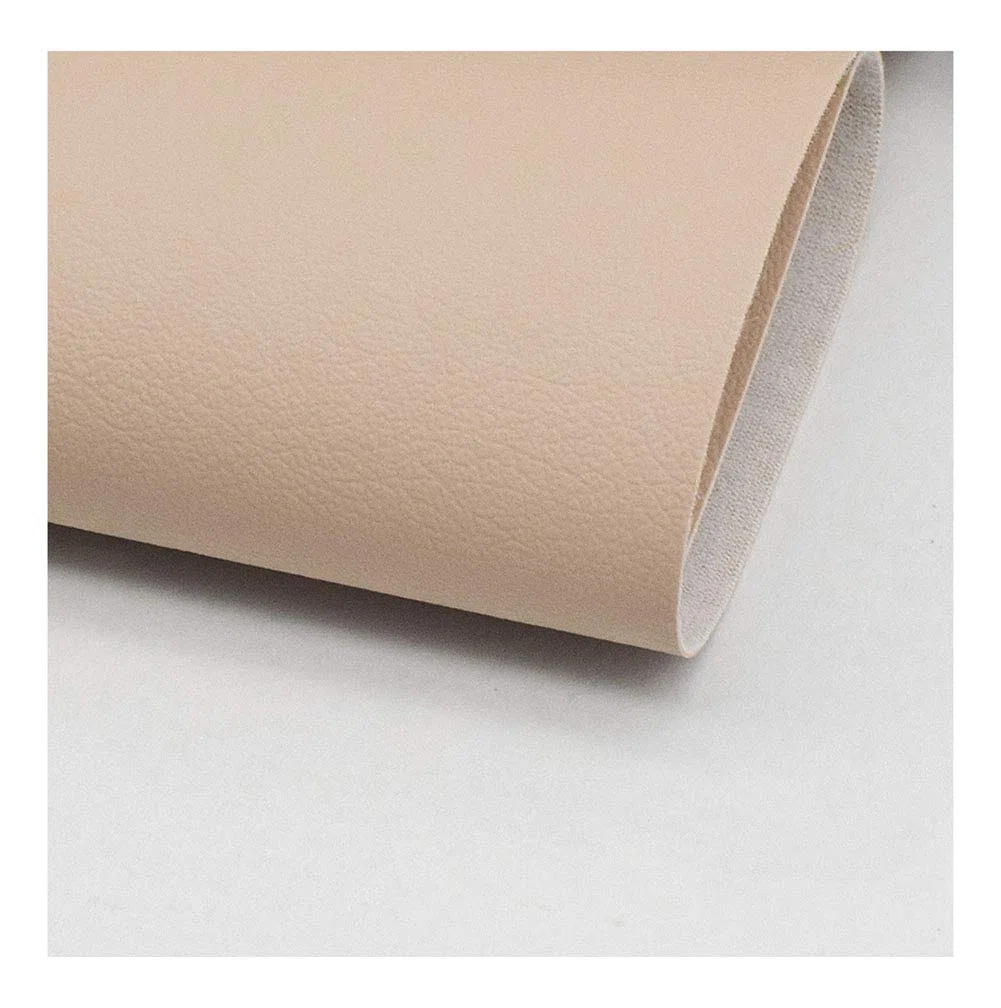 Tela de Polipiel for Tapizar Eco-cuero Imitación Tela de Piel Sintética Piel Sintética Piel Sintética Gruesa, para Sofá Asiento de Coche Muebles Chaquetas Bolso Polipiel -Color de la piel 13 # 1.38x4m