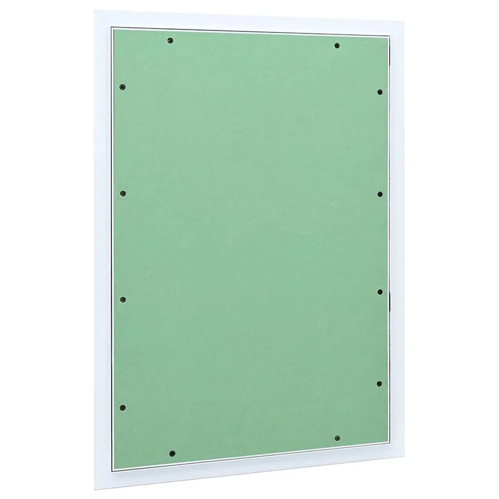 Genérico Panel de Acceso Verde y Plata 55 x 75 cm Aluminio y Pladur,Bricolaje,Materiales de construcción,Trampas,Verde,4018462