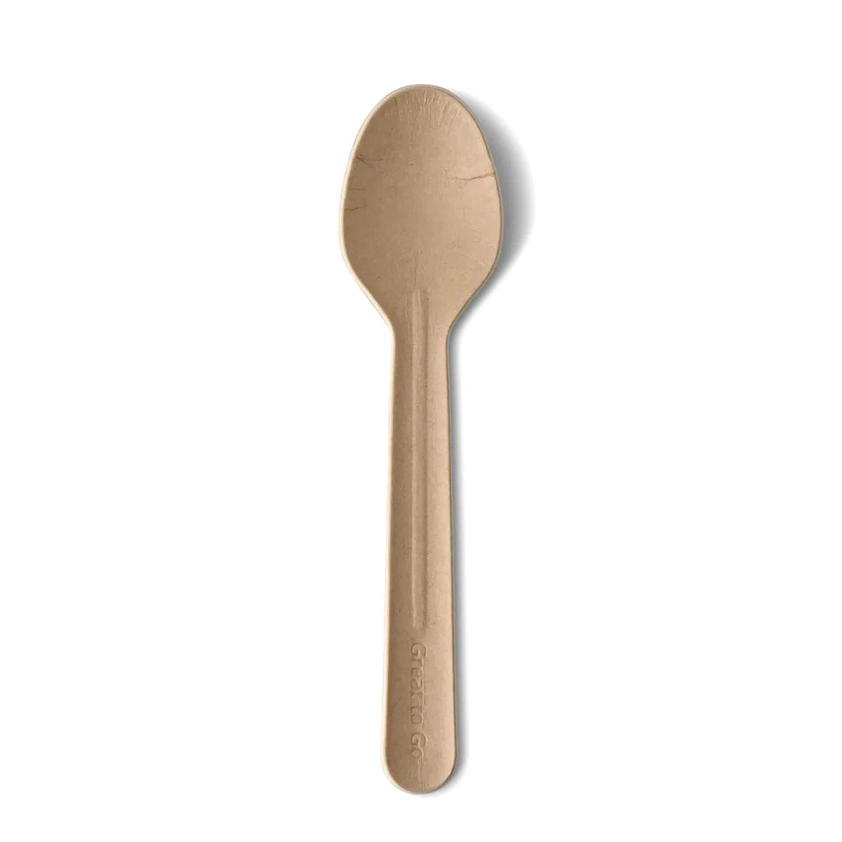 BIOZOYG Cuchara papel de 11,5 cm marron I Cucharas catering de papel,estable, respetuoso con el medio ambiente y sin plástico I Cubiertos de snack para camiones de comida I Cucharas fiesta 500 piezas