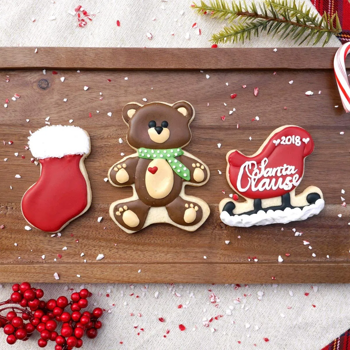 Cortador de galletas Bear de acero inoxidable