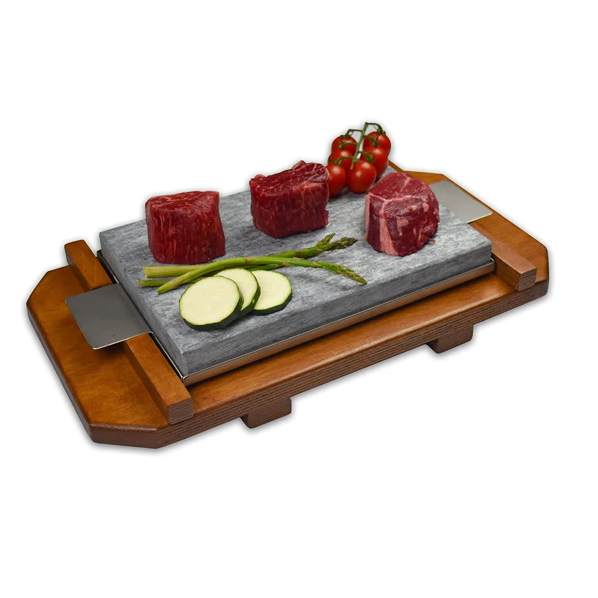 Piedra para Carne de20x30 cm Modelo Rustic Roble CT