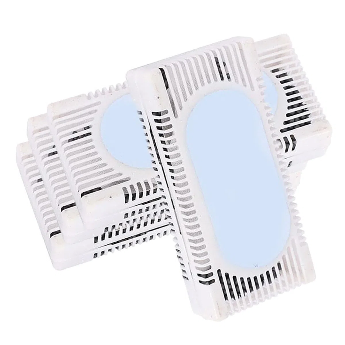 Beavorty 2 Juegos Purificadores Bolsas Eliminadoras De Olores Fridge Deodorizer Desodorante Frigorifico Caso De Desodorización Olor A Refrigerador Nano Cristales Minerales 4 Uds * 2