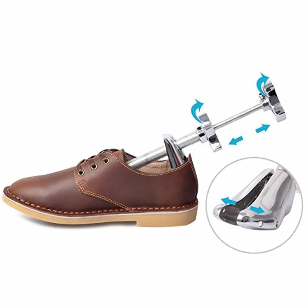 Ajustable para Zapatos Extensible para Calzado Metálico Mantenedor de Forma Antideformación Estirador Ajustable Material de Aleación Resis, L 39-45