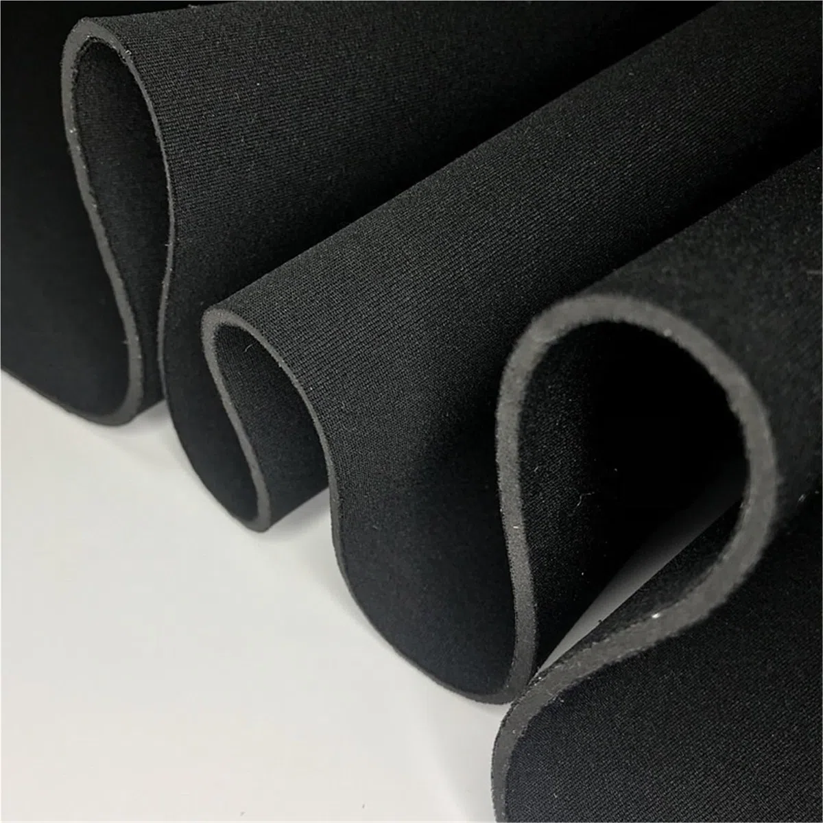 Material De Buceo De Neopreno SBR, Tejido De Poliéster Compuesto De Doble Cara, Equipo De Protección Deportiva, Tela Elástica for Equipaje para Costura