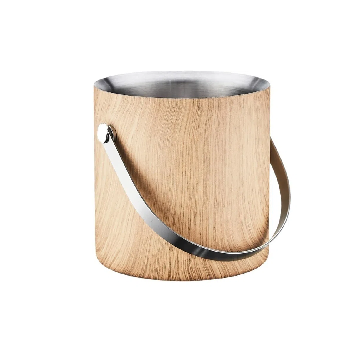 Cubo de hielo con tapa para champán, contenedor multiusos para fiestas, diseño aislado para bebidas, perfecto para entretenimiento y eventos al aire libre