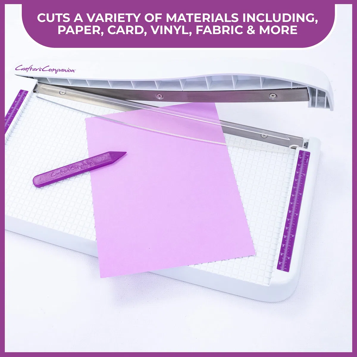 Crafter's Companion Condensador de Ajuste Guillotina Para la Elaboración de Proyectos de Tarjetas de Papel y Large