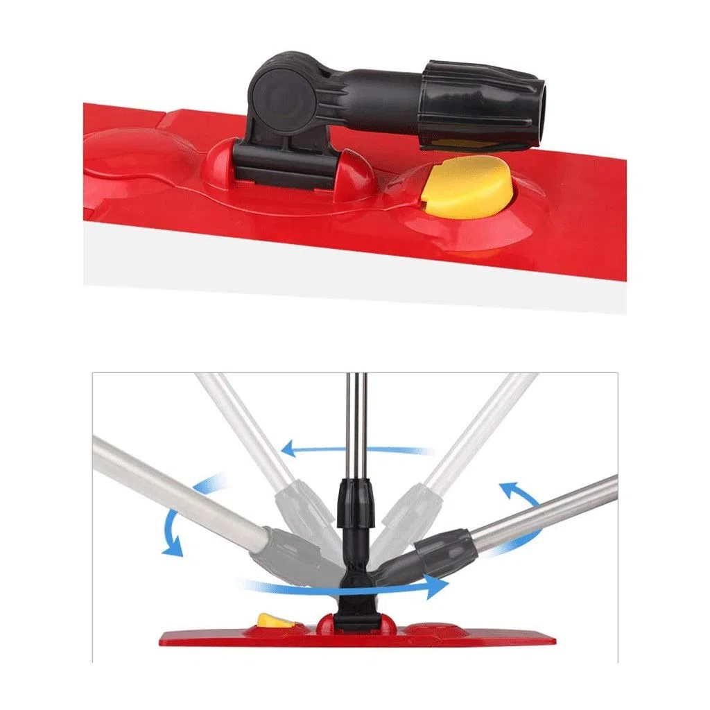 Trapeador para Polvo, trapeadores de Microfibra para Limpieza de Pisos, con Mango Ajustable Extensible y Almohadillas Lavables para trapeadores