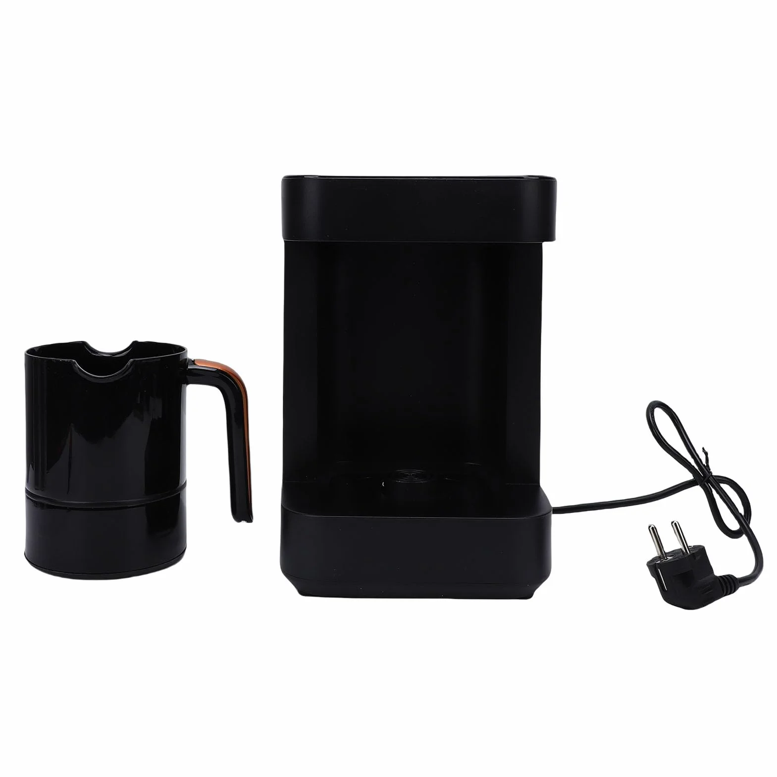 Turca Eléctrica 480ml, Máquina de Bebidas Calientes con Pantalla Digital, Control Preciso de Temperatura y Función de Agitación para Preparación Casera Familiar