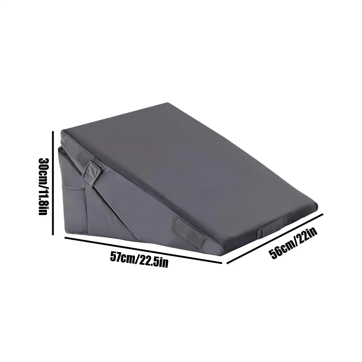 Almohada Cuña Para Dormir Almohada Con Inclinación Ajustable Y Diseño | Cojín Para Alivio De Molestias De Espalda Para En Hogar, Cama, Embarazo, Personas Mayores, Lectura Y